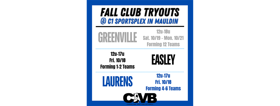 Fall Tryouts